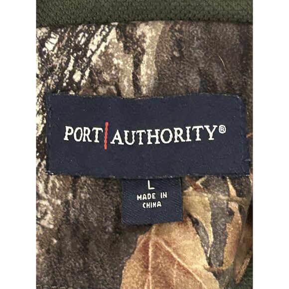 Port Authority Camo Jacket Men's size L - Picture 3 of 3